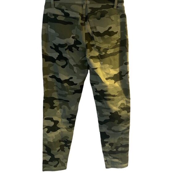 Pre Owned Women’s Nili Lotan Camo Camouflage Pants Sz 2 Classic Casual Comfort - Picture 2 of 10
